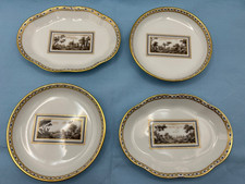 Richard Ginori Fiesole trinket pin dishes x 4