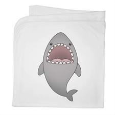 'Cute Shark' Cotton Baby
