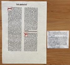 Original 1479 Leaf Summa De