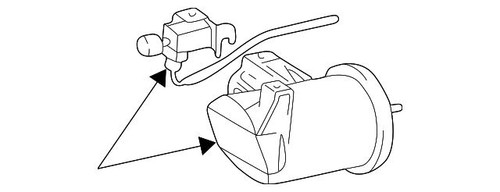 Genuine lexus vacuum control - vacuum,