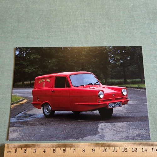 Vintage postcard 1970 reliant - vintage,