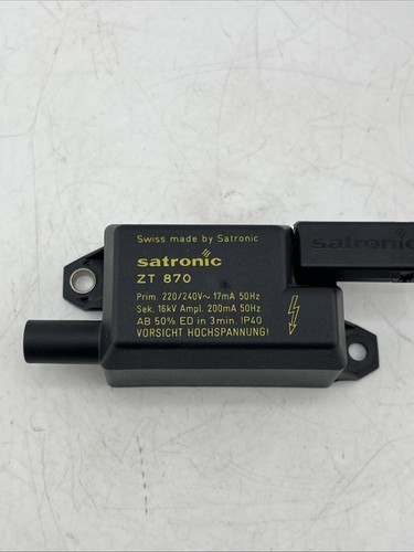 Satronic 870 ignition - satronic,