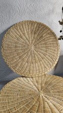 Vintage Wicker Round Place