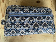 Liberty Cotton Wash Bag in Lotus Love Liberty Print