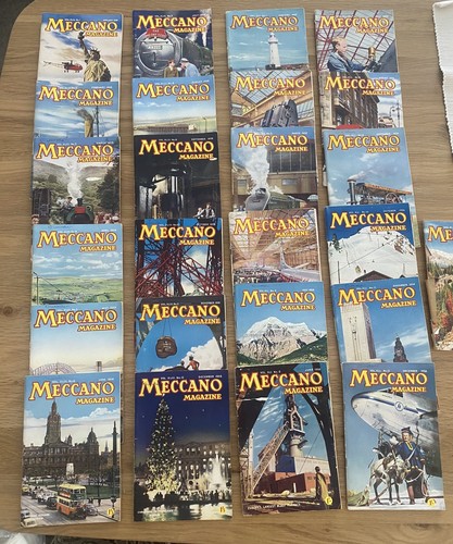 Huge vintage meccano magazine - vintage,