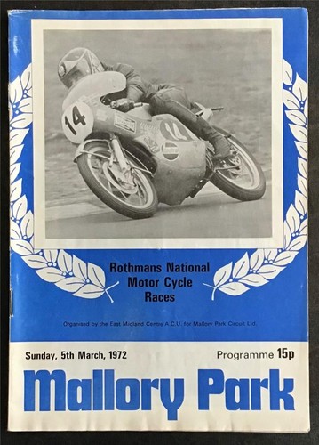 Mallory park mar 1972 - 5,