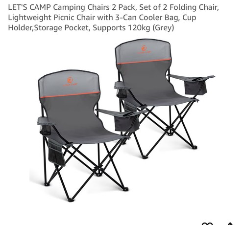 Let camp camping chairs - camp, 2