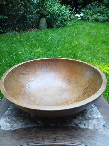 Beautiful large antique - large, treen