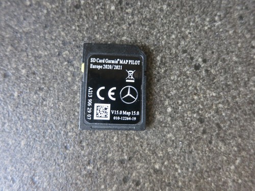 Mercedes card europe sat - card,