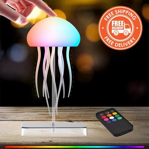 Led jellyfish night light - jellyfish, –