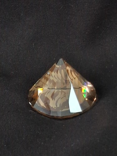 Unique faceted crystal - unique,
