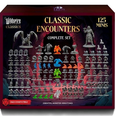 125 rpg miniatures - rpg,