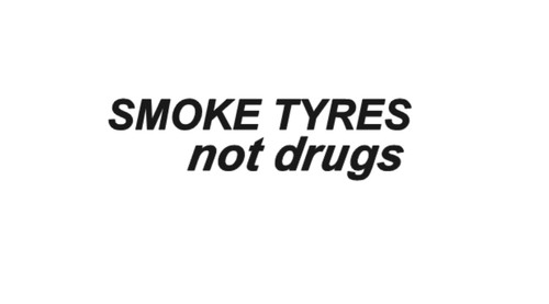 Smoke tyres sticker decal - smoke, sticker/decal