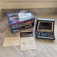 Vintage Grandstand Scramble 1982 Electronic Game - Boxed - Tested