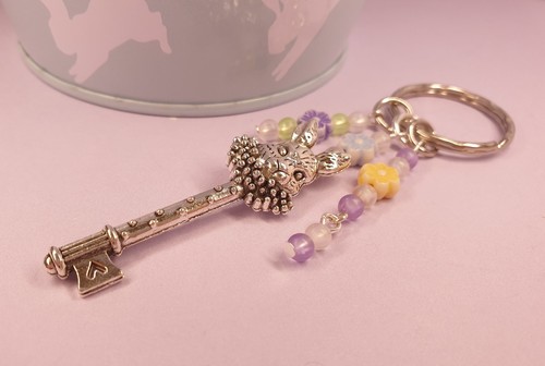 Rabbit keyring easter bunny - ,
