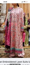 Beautiful 100% Original Elan suit, STITCHED 3pcs- Pure Luxury Lawn- perfect 4EID