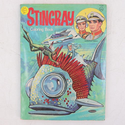 Vintage 1966 stingray coloring - vintage,