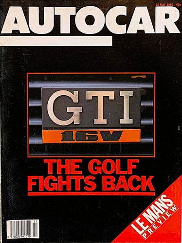Autocar magazine may - magazine, 28-may-86