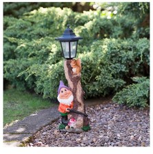 Garden gnome with - gnome, solar