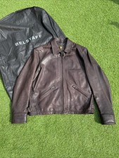 BELSTAFF Men's Cooper Leather Jacket UK40 / IT50 Large Antique Brown RRP£1095..