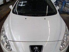BONNET PEUGEOT 308 MK1 FL 2008 TO 2013 THP CC ALLURE WHITE  2 DOOR CONVERTIBLE