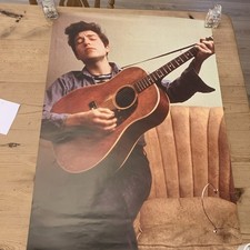 Bob Dylan Poster 33”x23•5” Colour VGC
