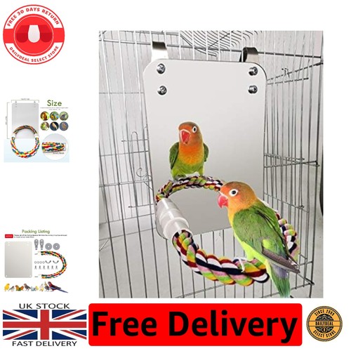 Charming bird cage mirror with - cage,