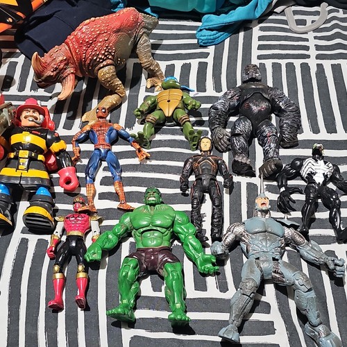 Mixed vintage action figures - action,