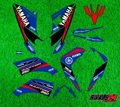 Yamaha raptor 250 graphics kit - graphics,