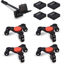 Ronlap 6-Inch Steel Tri-Dolly