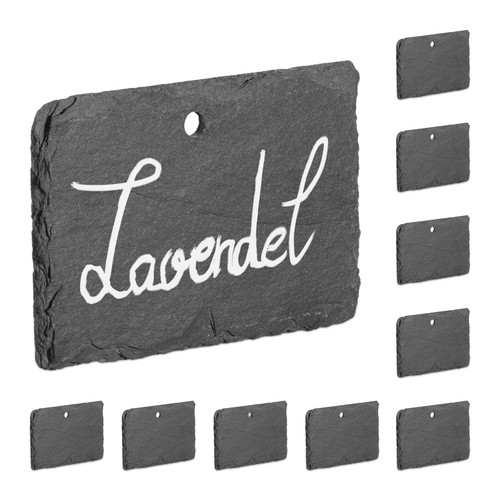 Plant labels herb bed signs - herb,