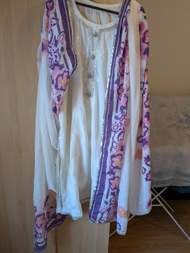 Pakistani indian cotton white - pakistani/,