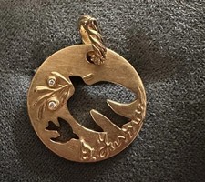 David Yurman 18kt Gold Diamond