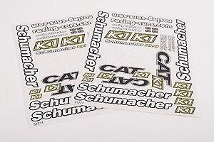 Schumacher decal sheet - schumacher,