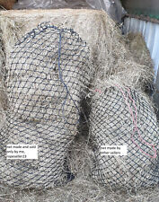 Slow feeder HARD WEARING  Net Bale WHOLE 4FT BALE Hay Haylage Silage  2" mesh