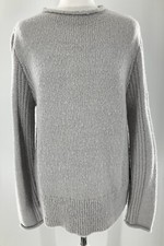 Cos Grey Roll Neck Chunky Knit