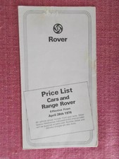 1976 RANGE ROVER AND ROVER