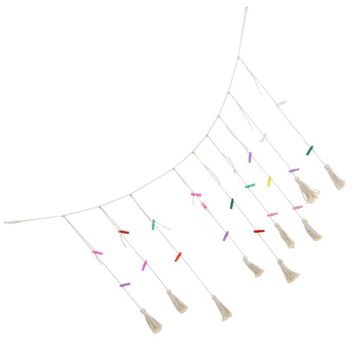 Wall hanging picture tassel - wall,