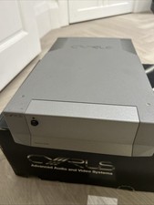 Cyrus Q-Power amplifier Silver.
