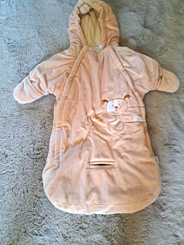 Bon bébé beige hooded fur - bon,