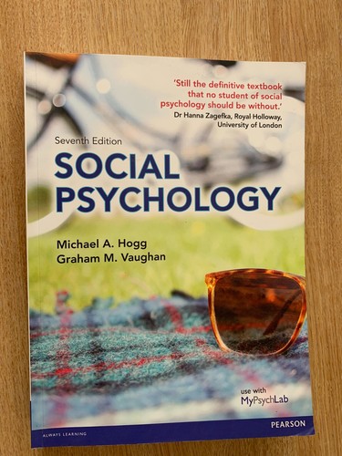 Social psychology 7th - psychology, edition