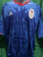 Team GB London 2012 Olympics X-Large Football Shirt Official Rare