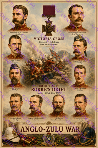 Rorke drift anglo - drift, zulu
