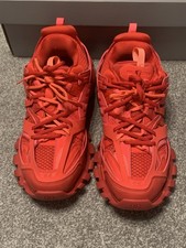 Red Balenciaga Tracks Men's 
