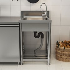 STAINLESS STEEL CAMPING SINK