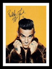 Robbie williams autograph - robbie,