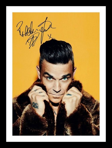 Robbie williams autograph - williams,