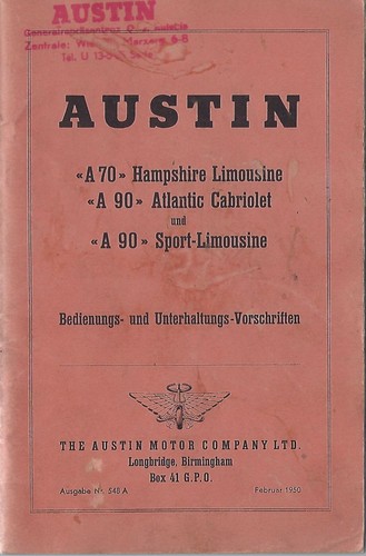 Austin a70 hampshire 90 - a70,