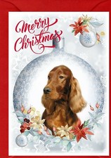 Irish Setter Red Dog (4"x6")