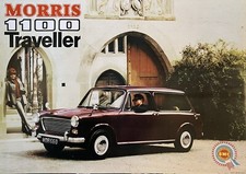 Morris 1100 Traveller Rare Vintage A1 Car Poster